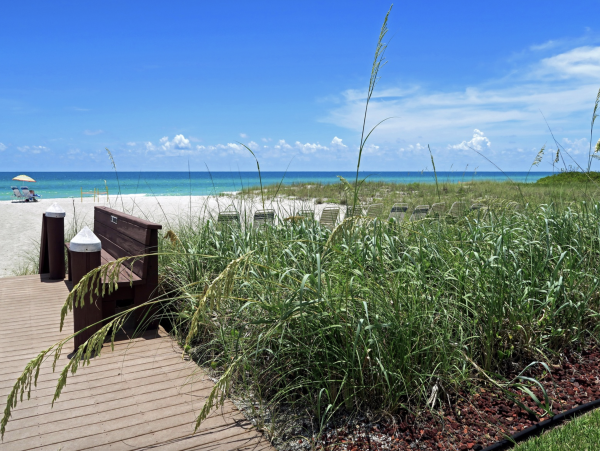 Two Bedroom Beach Condo Communal Pool  Longboat Key